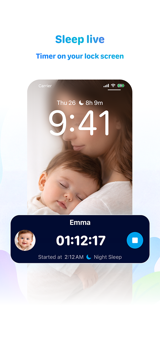 Sleep, live on your lock screen